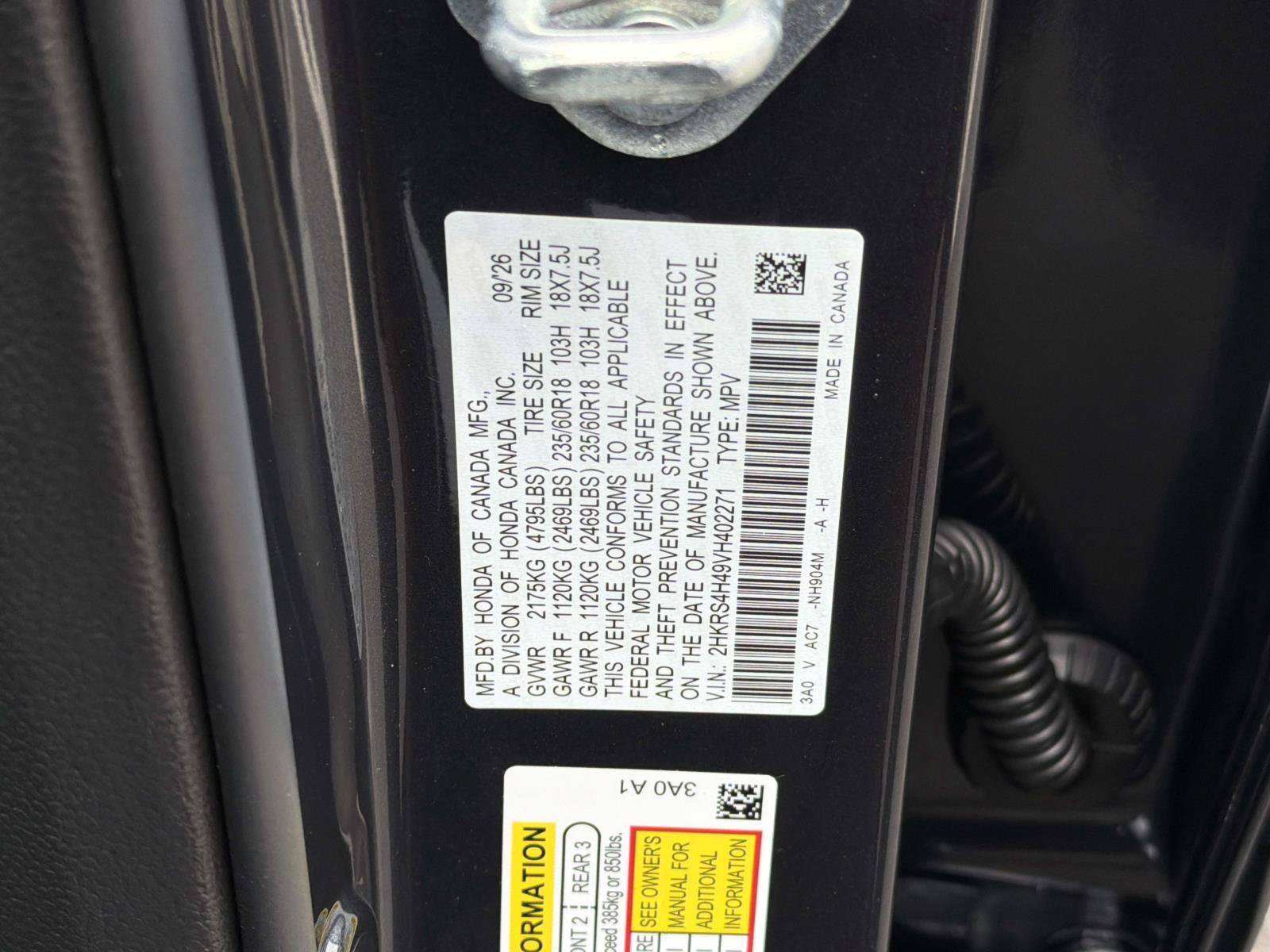 New 2027 Honda CR-V EX image 21