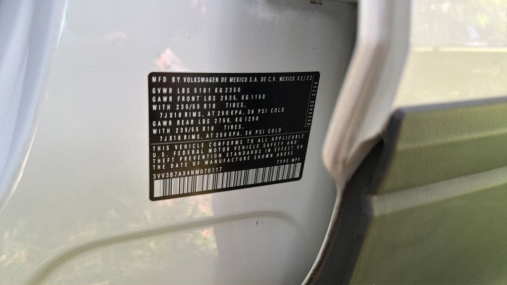 Certified 2022 Volkswagen Tiguan SE FWD image 26