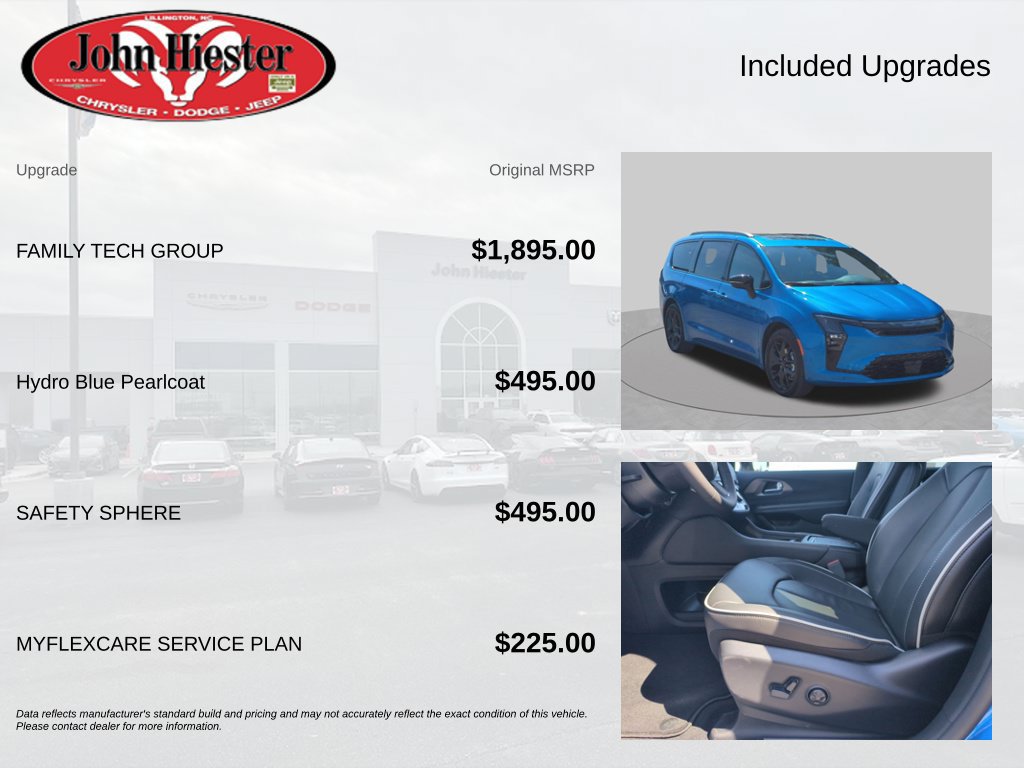 New 2027 Chrysler Pacifica Limited w/ Family Tech Group FWD image 3