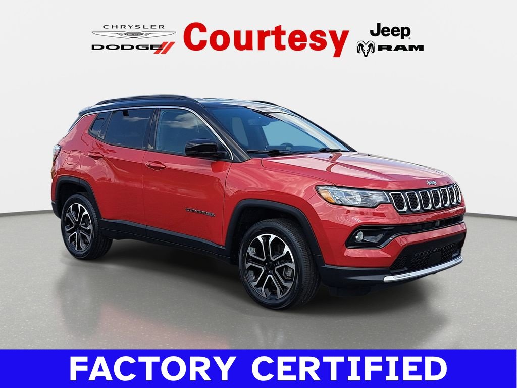 Certified 2023 Jeep Compass Limited