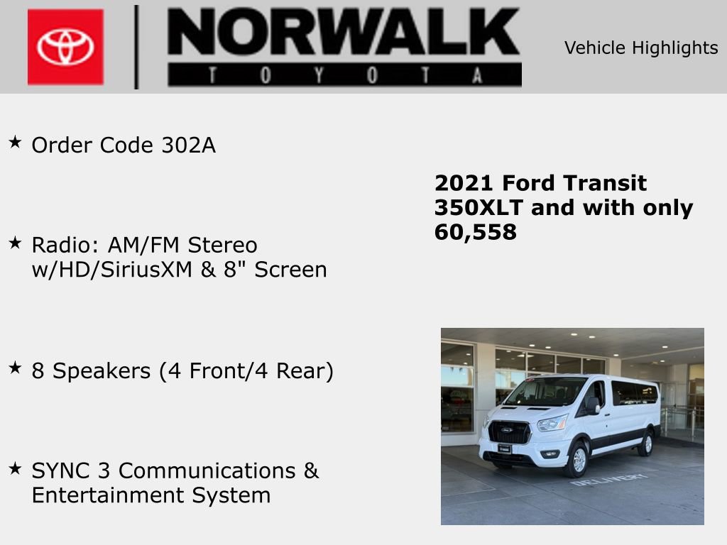 Used 2021 Ford Transit 350 XLT image 10