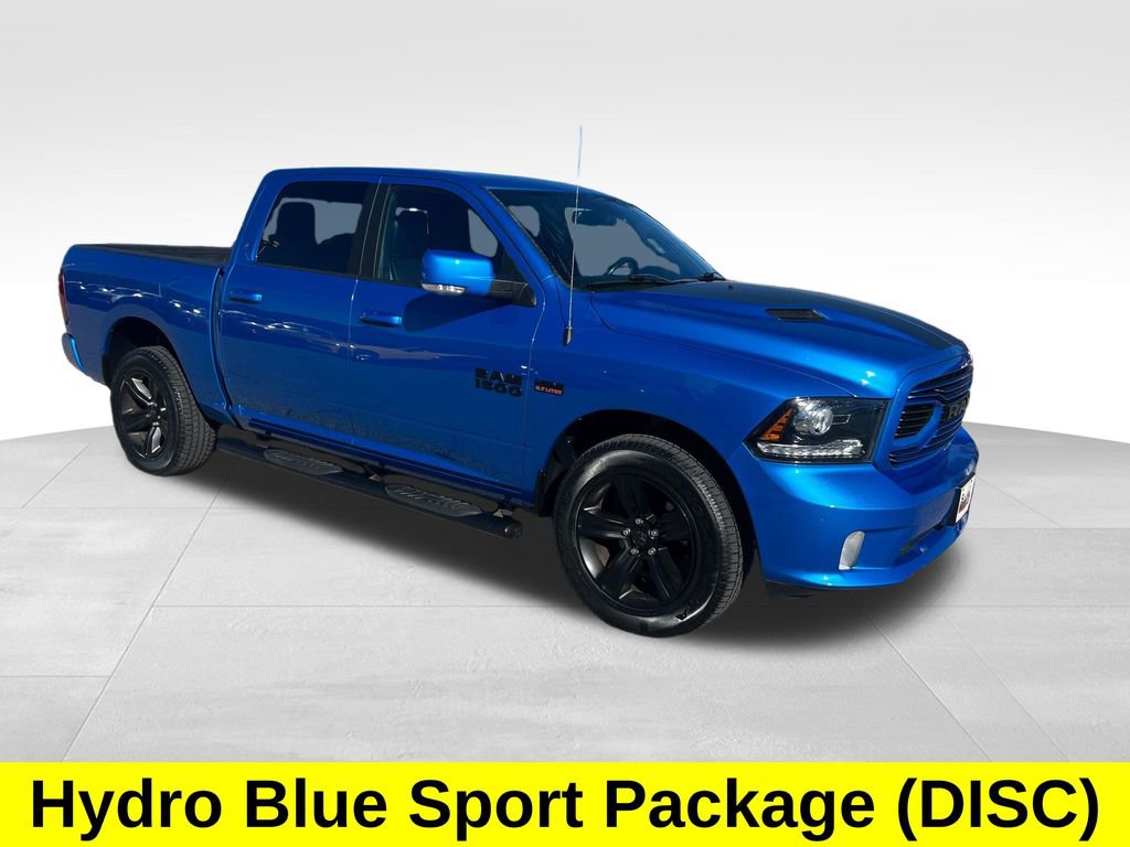 Used 2018 RAM 1500 Sport w/ Hydro Blue Sport Package image 8