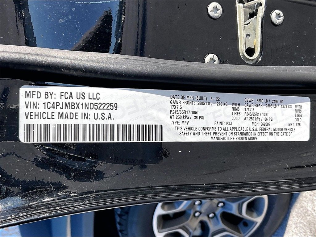 Used 2022 Jeep Cherokee Trailhawk w/ Premium Leather Package image 31