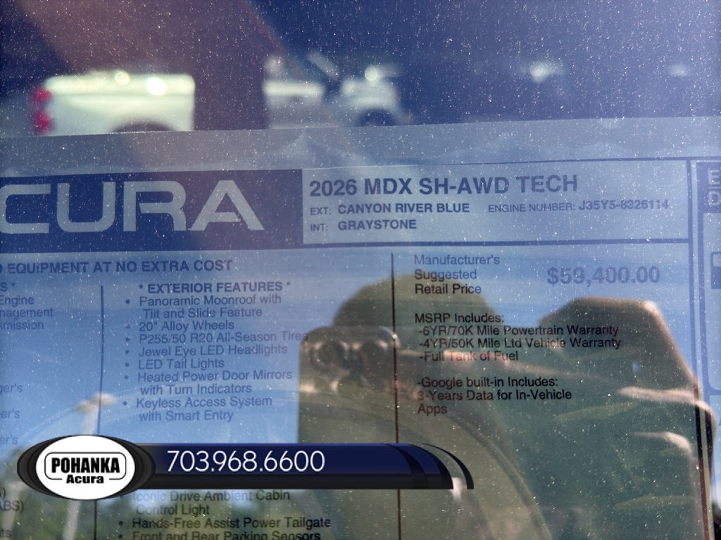 New 2026 Acura MDX w/ Technology Package AWD/4WD image 40