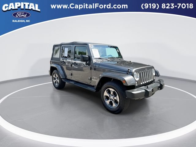 Used 2017 Jeep Wrangler Unlimited Sahara w/ Connectivity Group AWD/4WD image 2