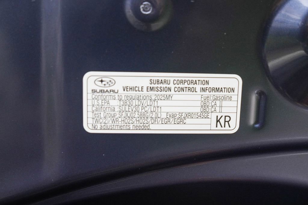 New 2025 Subaru Impreza 2.0i image 28