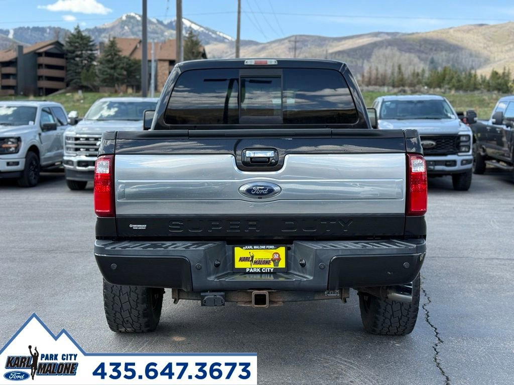 Used 2015 Ford F350 Platinum w/ FX4 Off-Road Package AWD/4WD image 4