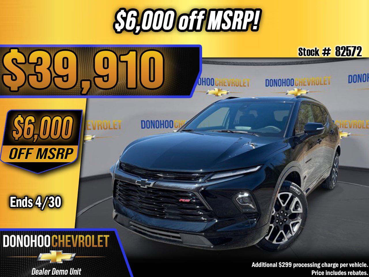 New 2025 Chevrolet Blazer RS w/ Driver Confidence II Package