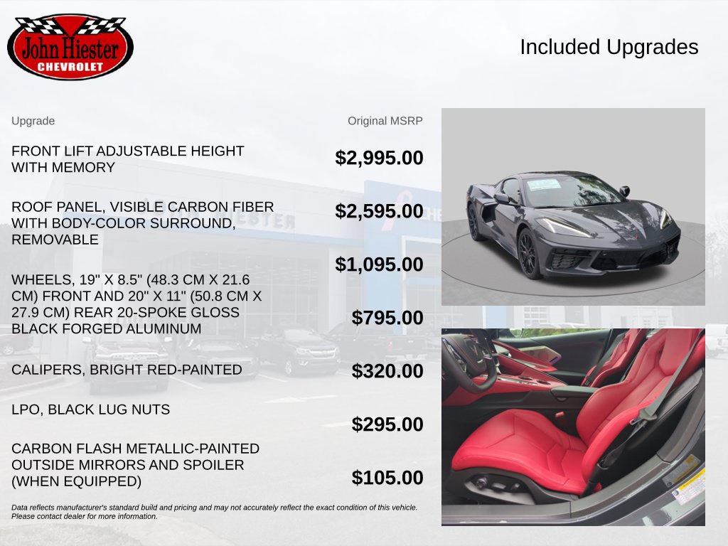 New 2027 Chevrolet Corvette Stingray Coupe w/ 2LT RWD image 3