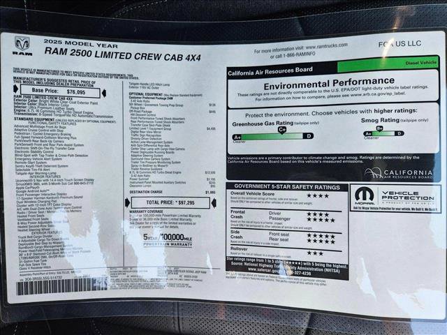New 2025 RAM 2500 Limited AWD/4WD image 17