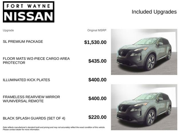 Used 2023 Nissan Rogue SL w/ SL Premium Package image 4