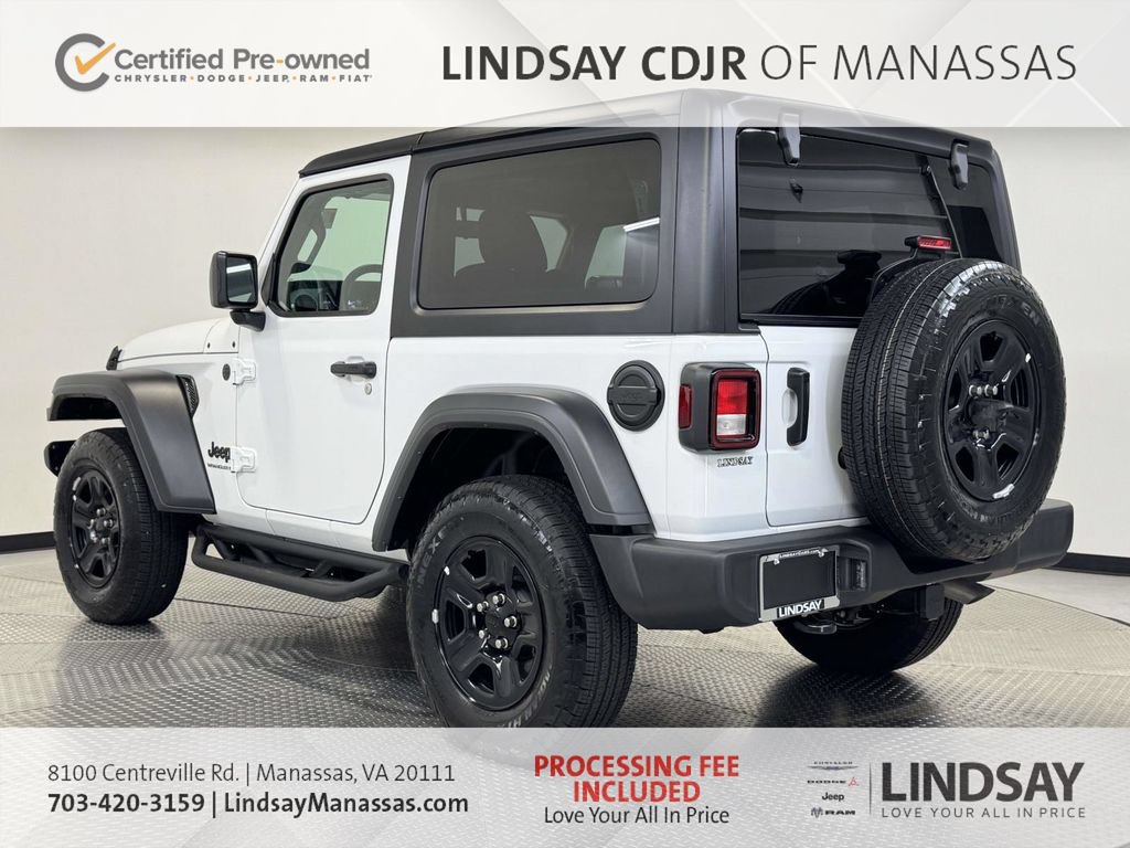 Certified 2025 Jeep Wrangler Sport AWD/4WD image 7
