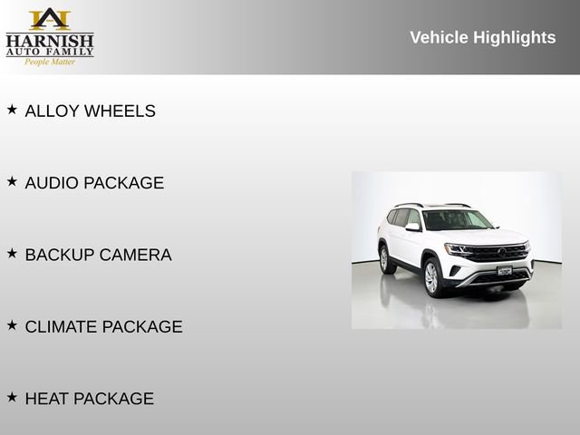 Certified 2022 Volkswagen Atlas SE w/ Panoramic Sunroof Package image 11