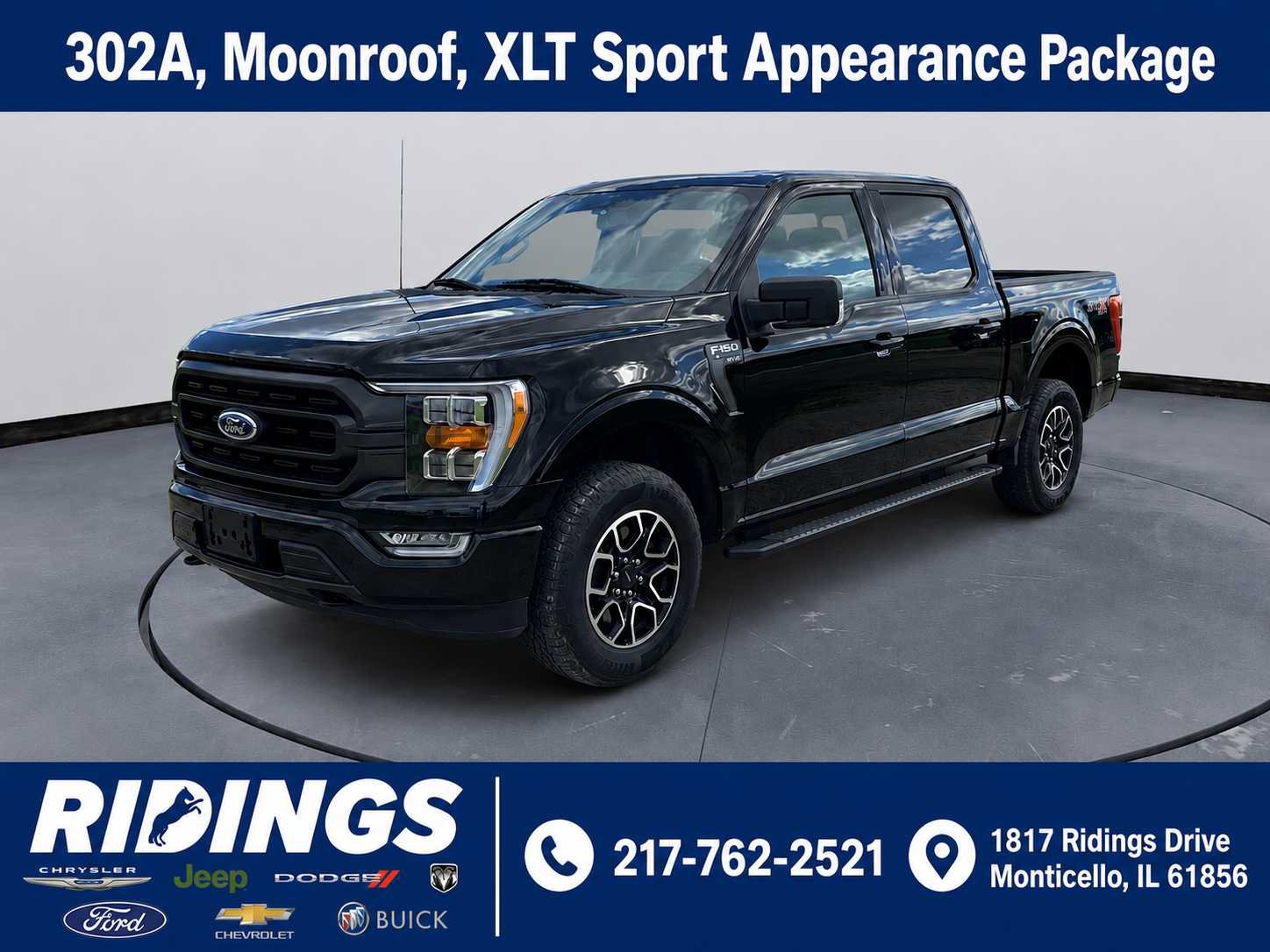 Used 2023 Ford F150 XLT w/ Equipment Group 302A High AWD/4WD image 1
