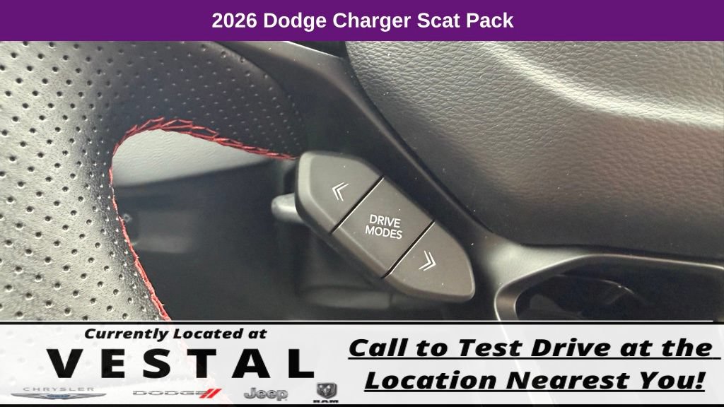 New 2026 Dodge Charger Scat Pack w/ Blacktop Package AWD/4WD image 43