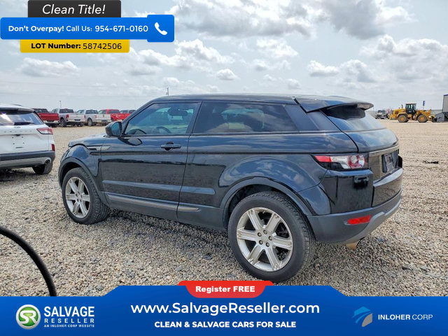 Used 2015 Land Rover Range Rover Evoque Pure Premium AWD/4WD image 3