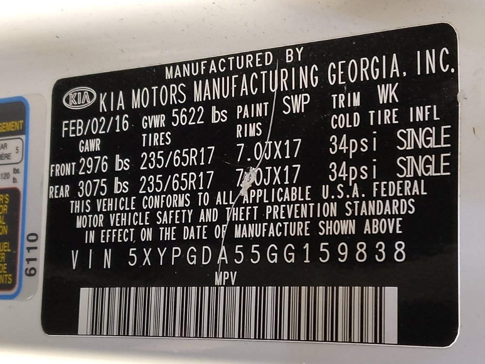 Used 2016 Kia Sorento LX image 33