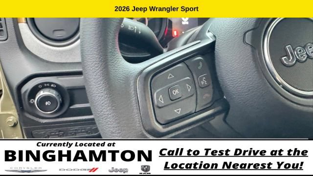 New 2026 Jeep Wrangler Sport AWD/4WD image 15