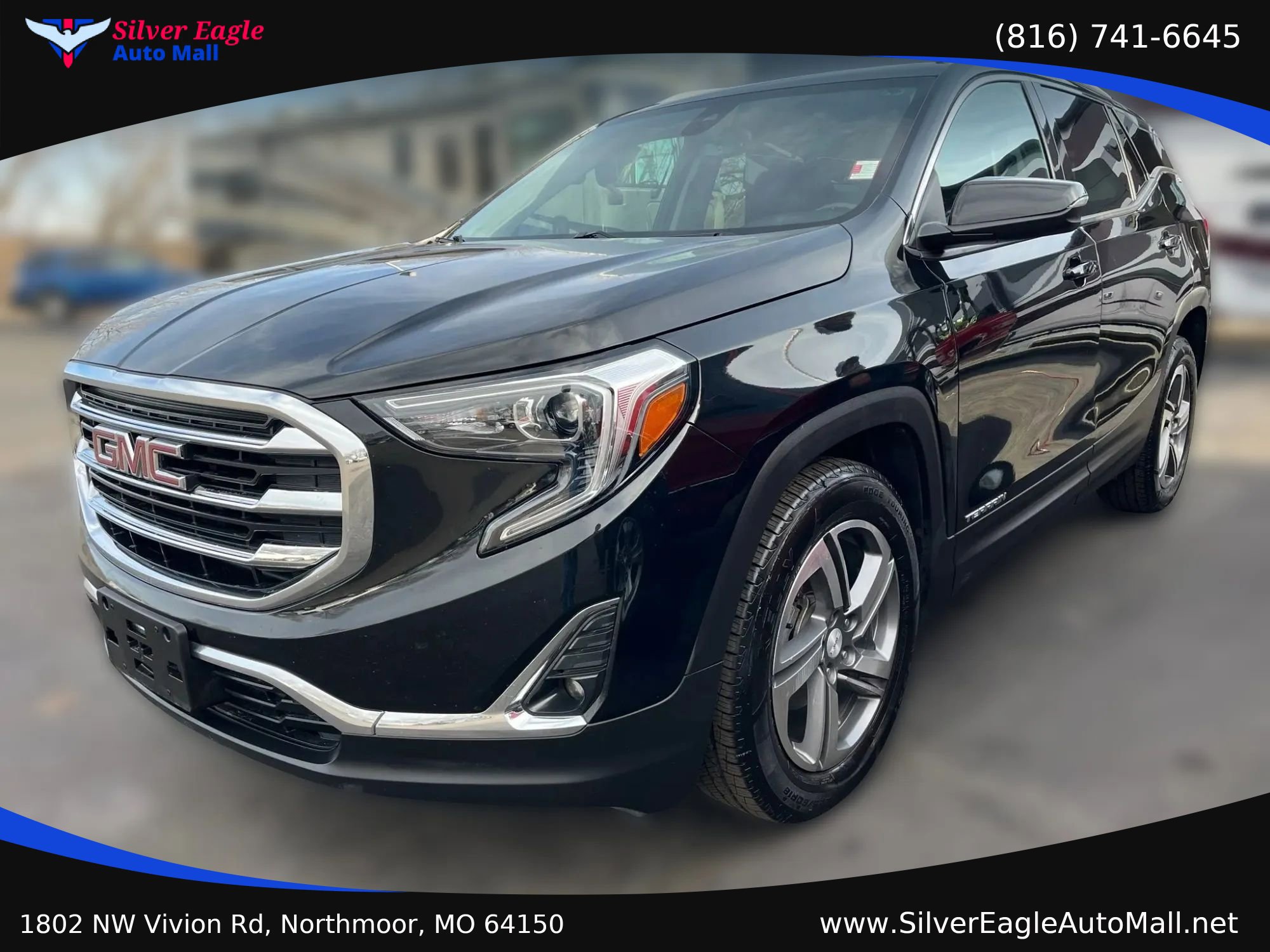 Used 2021 GMC Terrain SLT FWD image 1