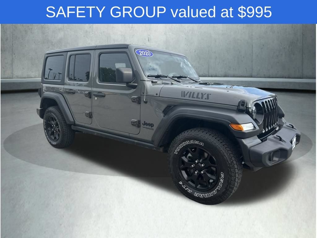 Used 2020 Jeep Wrangler Unlimited Sport AWD/4WD image 9