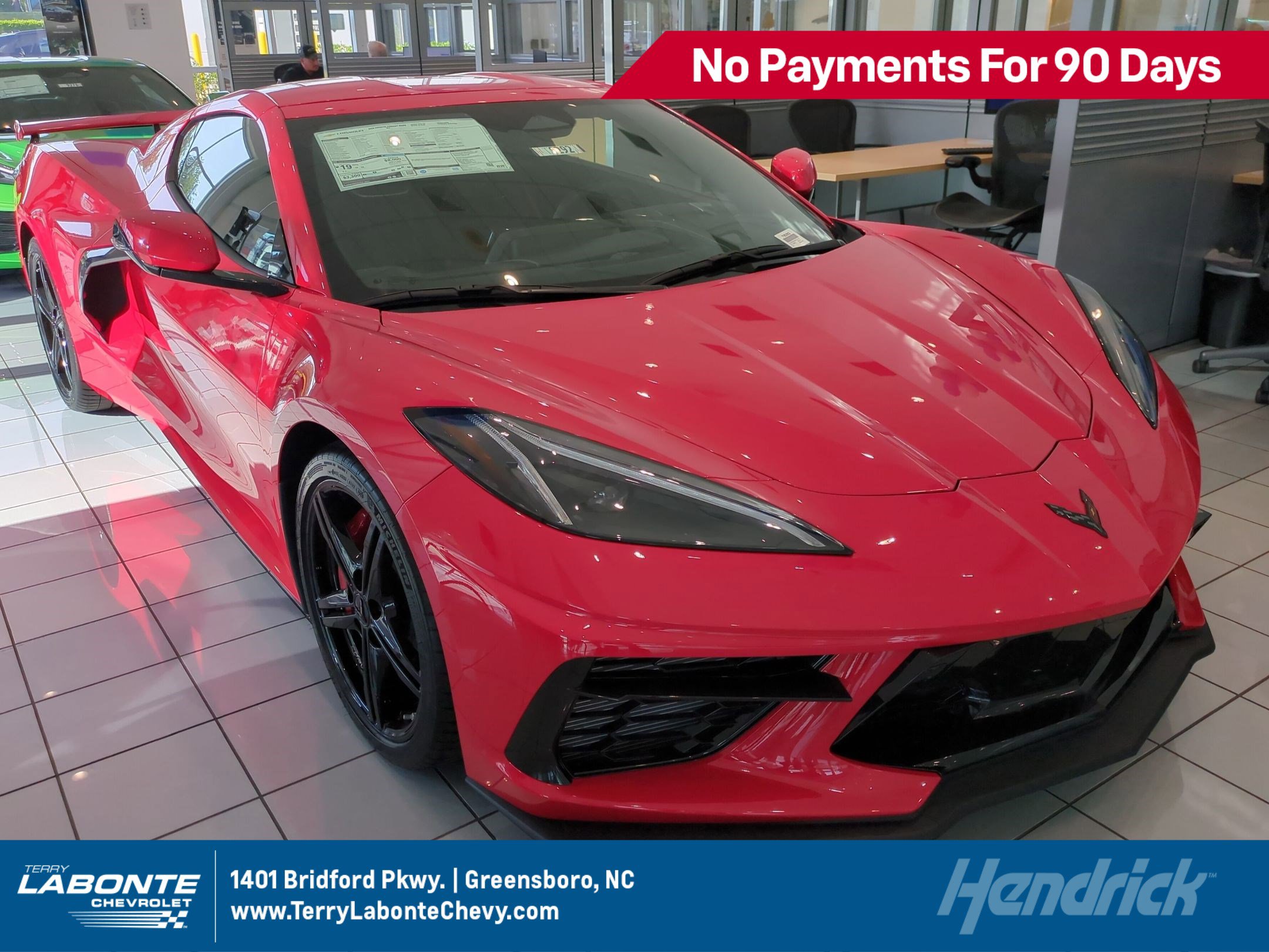 New 2026 Chevrolet Corvette Stingray Preferred Cpe w/ Z51 Performance Package