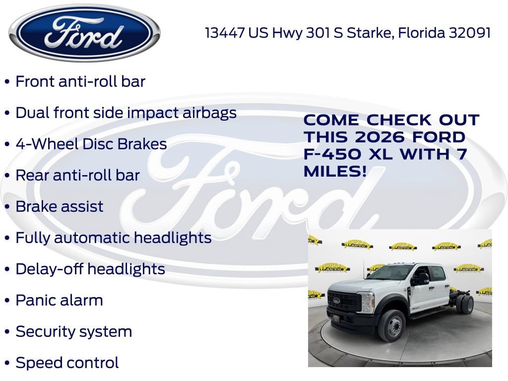 New 2026 Ford F450 XL AWD/4WD image 25