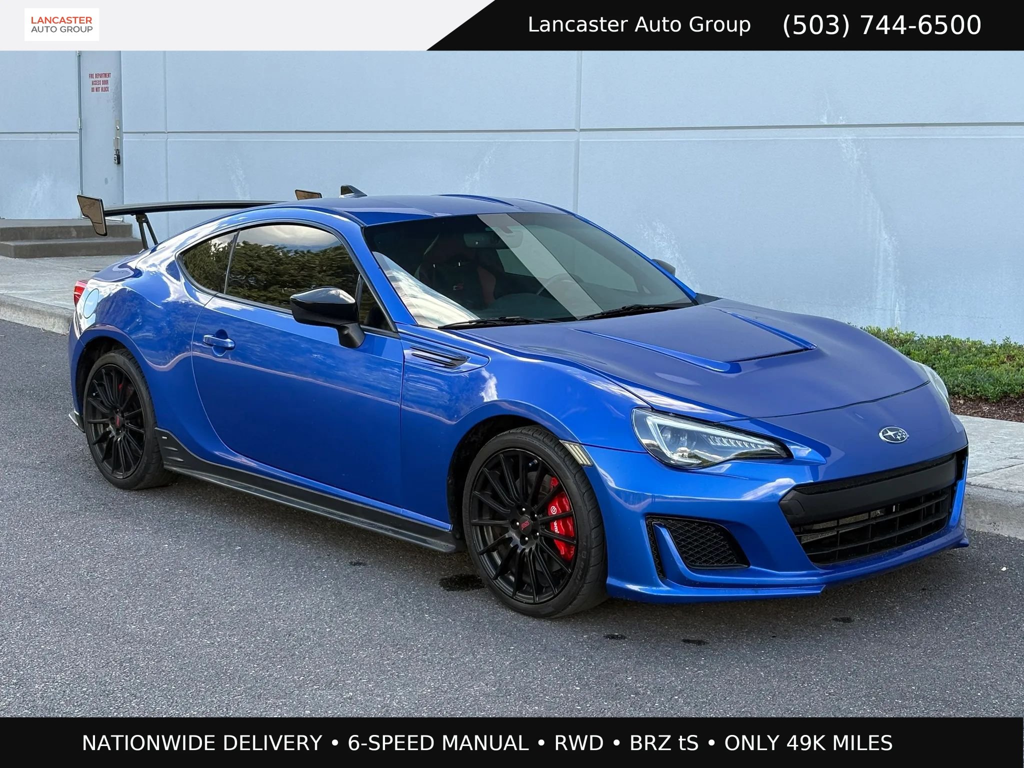 Used 2018 Subaru BRZ tS RWD image 8