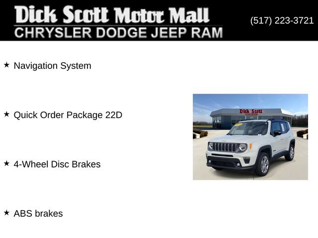 Used 2023 Jeep Renegade Limited AWD/4WD image 16