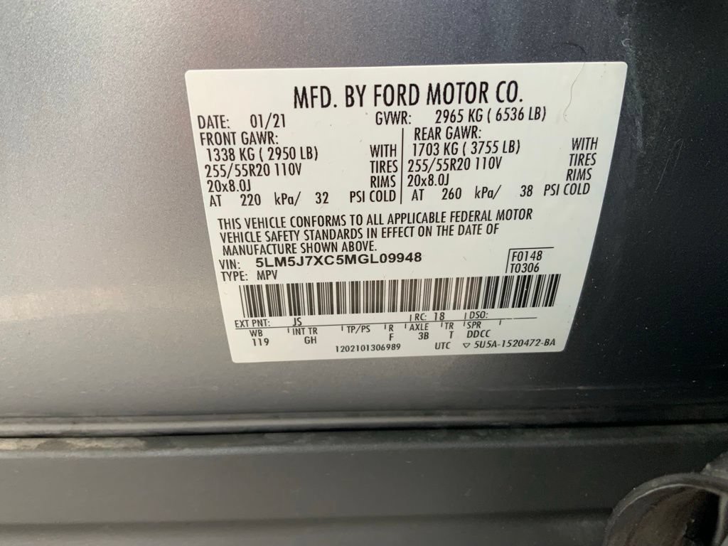 Used 2021 Lincoln Aviator Reserve w/ Equipment Group 201A AWD/4WD image 28