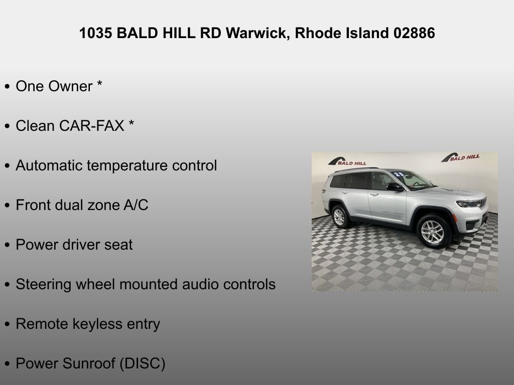 Certified 2023 Jeep Grand Cherokee L Laredo image 6