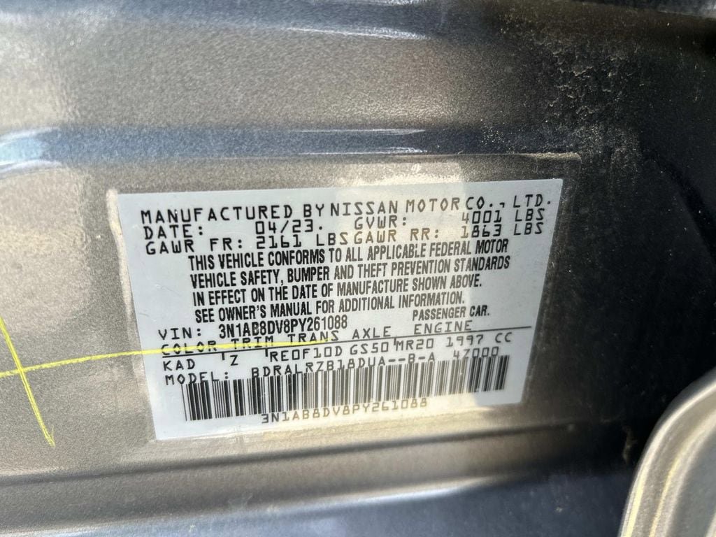 Certified 2023 Nissan Sentra SR FWD image 33