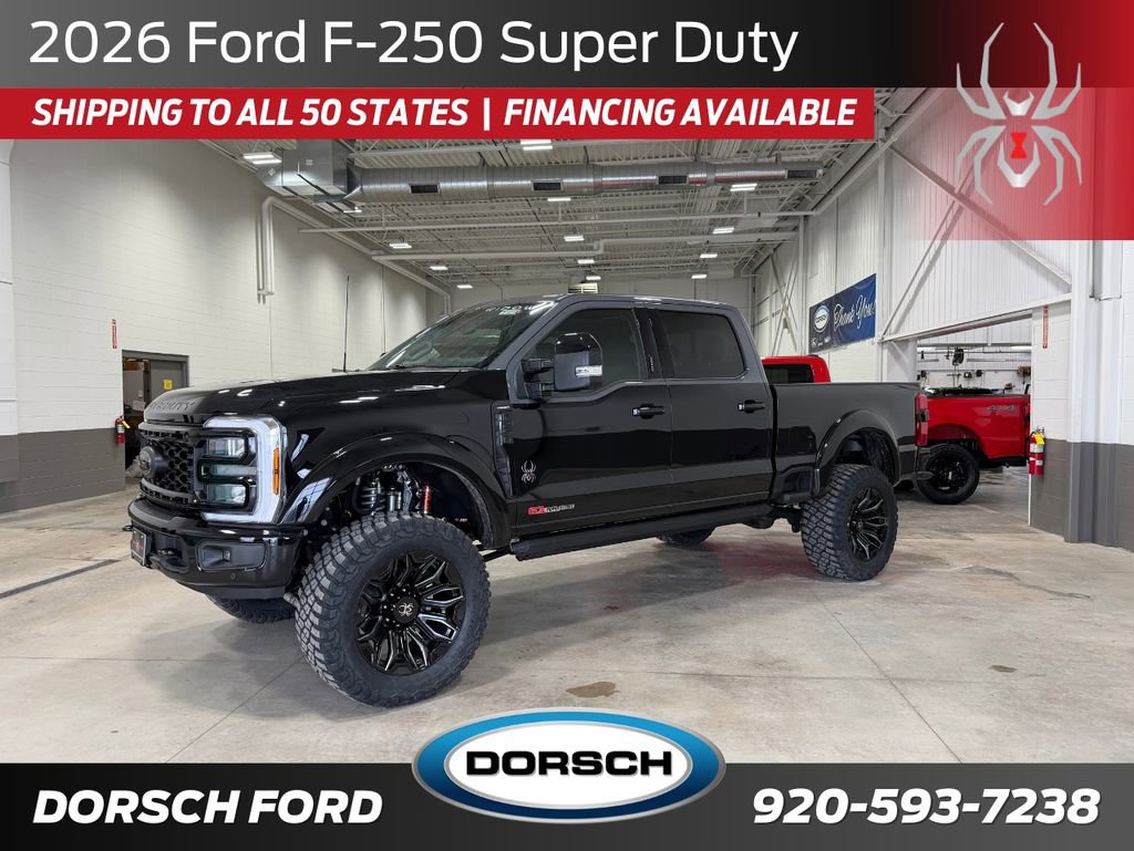 New 2026 Ford F250 Lariat w/ Black Appearance Package