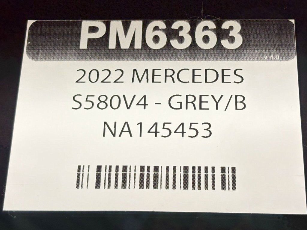 Used 2022 Mercedes-Benz S 580 4MATIC Sedan w/ AMG Line Package image 40