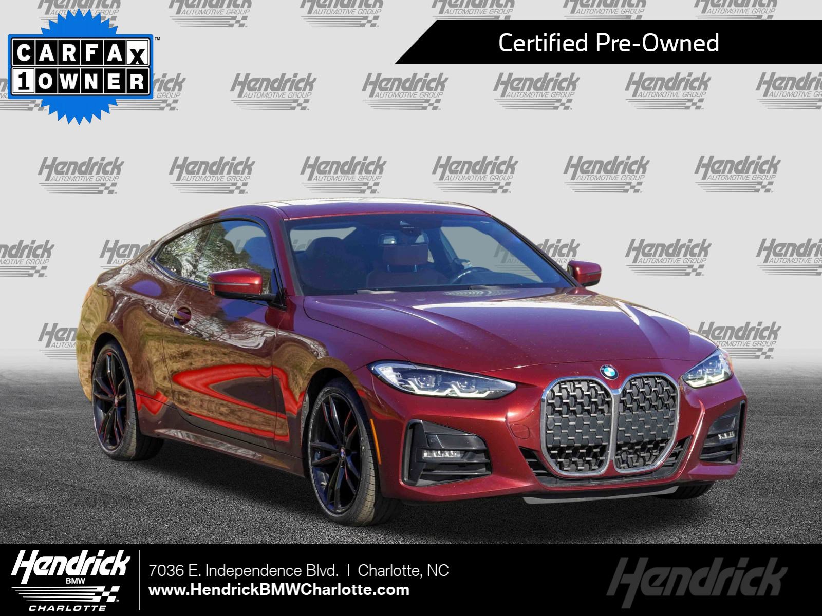 Certified 2022 BMW 430i xDrive Coupe w/ M Sport Package image 1