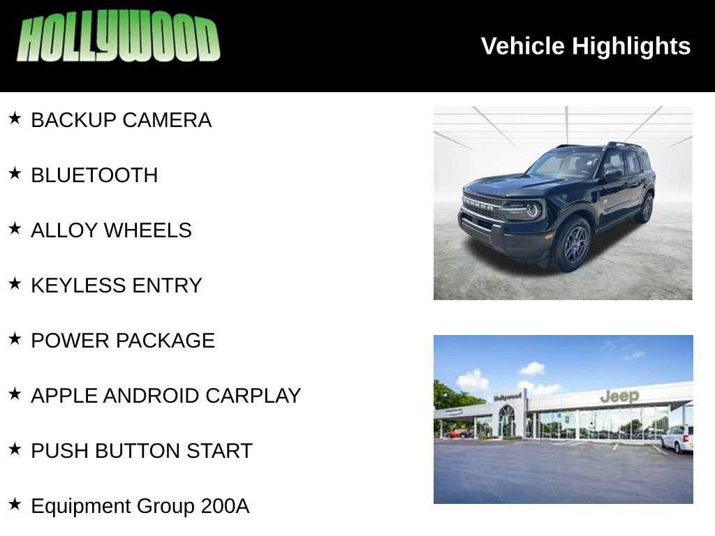 Used 2025 Ford Bronco Sport Big Bend AWD/4WD image 3