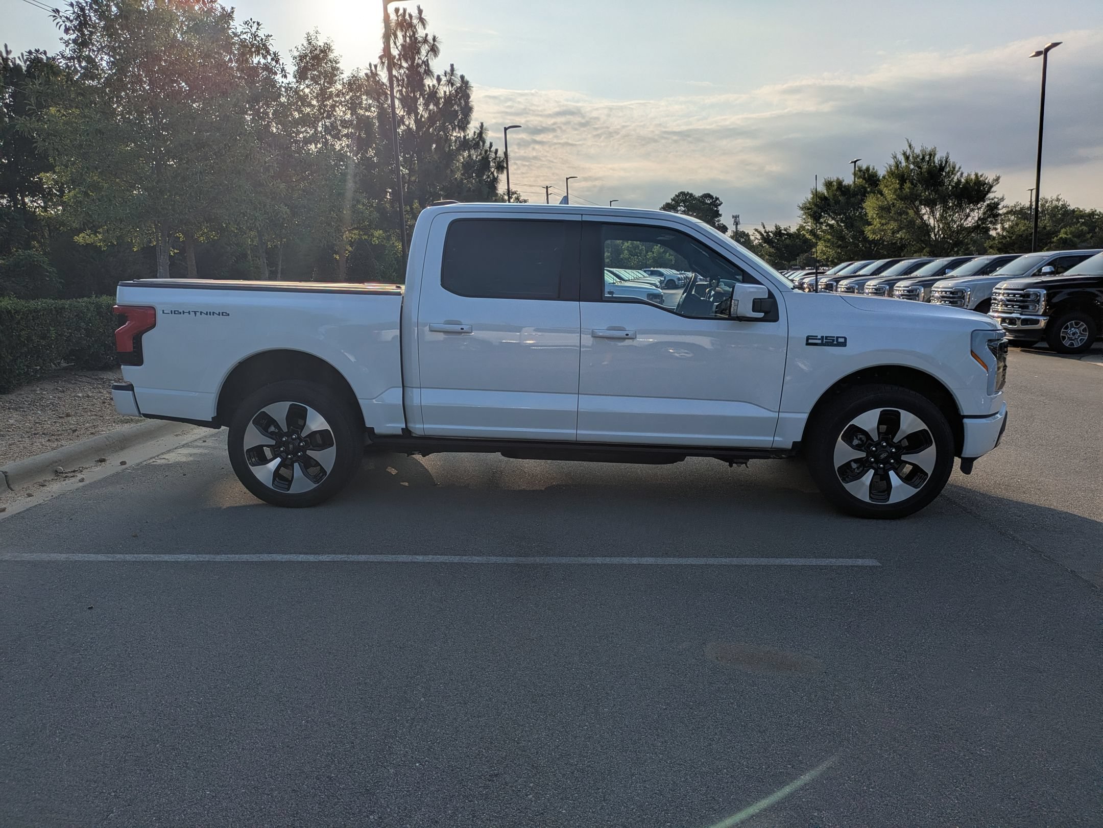 Certified 2025 Ford F150 Lightning Platinum AWD/4WD image 3