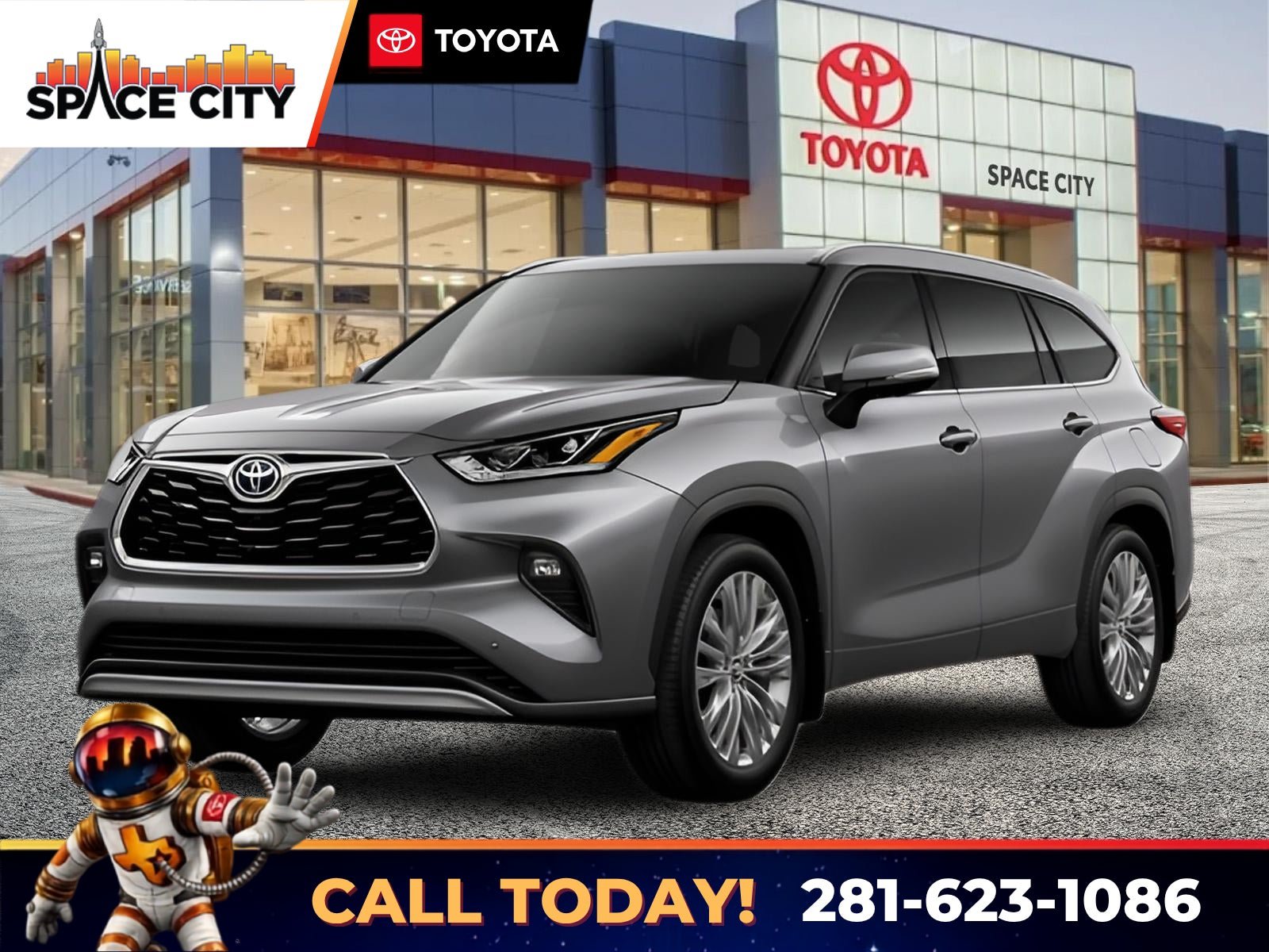 New 2026 Toyota Highlander Platinum