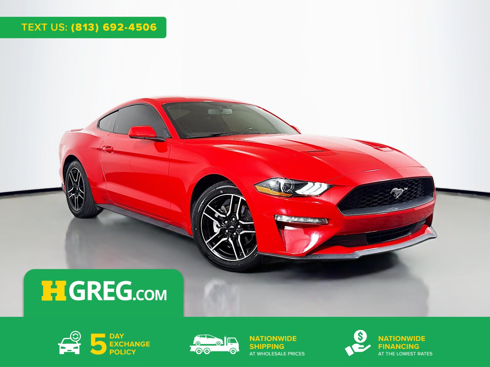 Used 2018 Ford Mustang Coupe w/ Equipment Group 101A RWD image 1