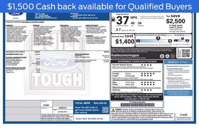 New 2025 Ford Maverick XL w/ Equipment Group 101A image 5