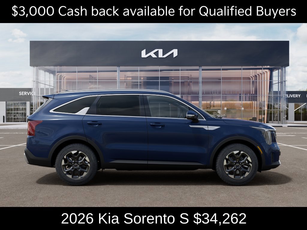 New 2026 Kia Sorento S w/ S Panoramic Sunroof Package FWD image 8