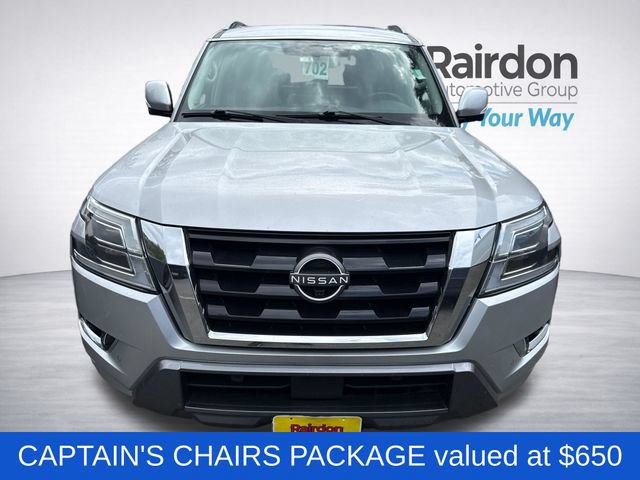 Used 2021 Nissan Armada SL w/ Captain's Chairs Package AWD/4WD image 2