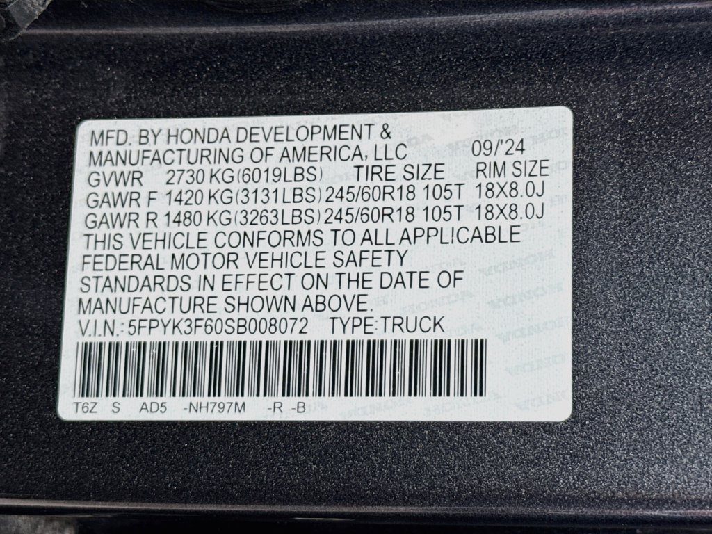 Used 2025 Honda Ridgeline TrailSport image 33
