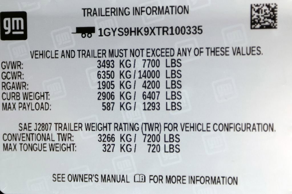 Used 2026 Cadillac Escalade V w/ LPO, ONYX Package image 60