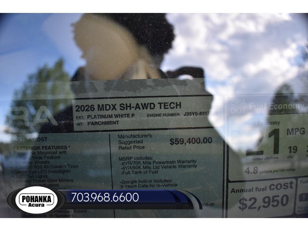 New 2026 Acura MDX w/ Technology Package AWD/4WD image 39