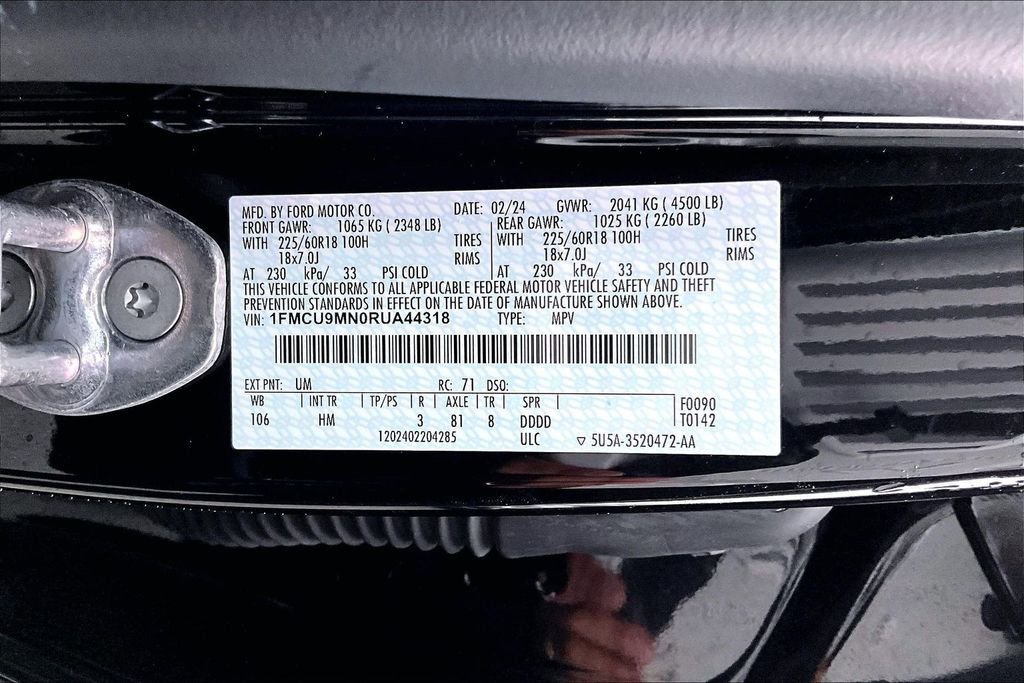 Used 2024 Ford Escape ST-Line image 14
