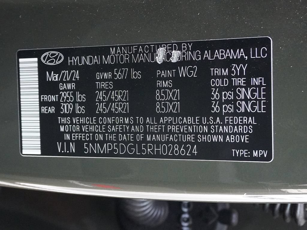 Used 2024 Hyundai Santa Fe Calligraphy AWD/4WD image 66