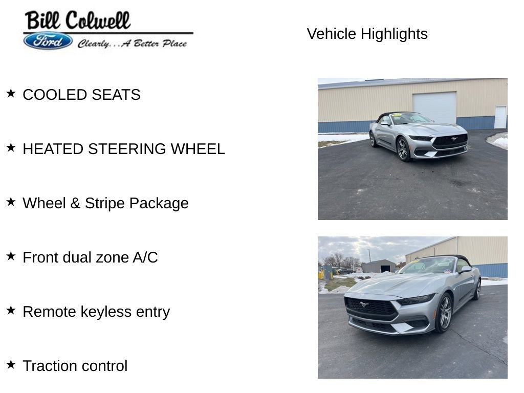 Used 2025 Ford Mustang Premium w/ Wheel & Stripe Package image 21
