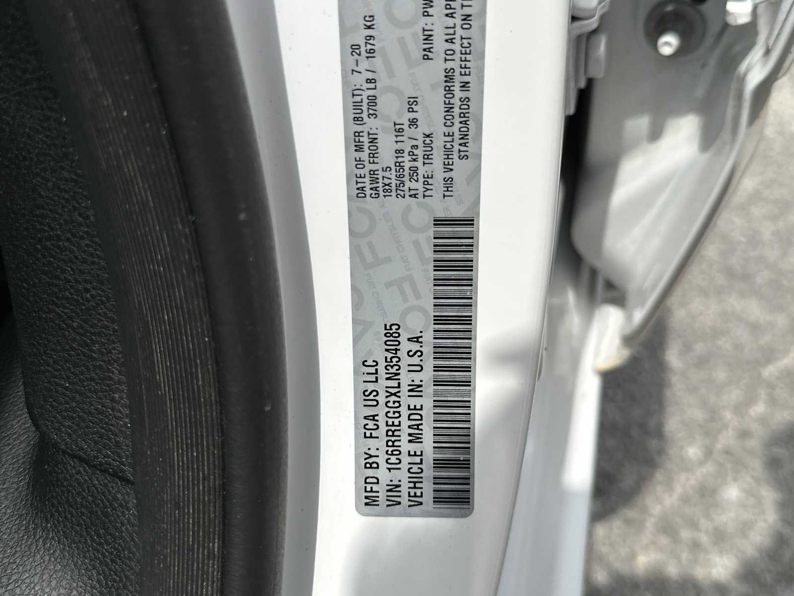 Used 2020 RAM 1500 Tradesman w/ Trailer Tow Group RWD image 26