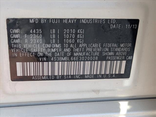 Used 2014 Subaru Legacy 2.5i Limited w/ Moonroof Package AWD/4WD image 24