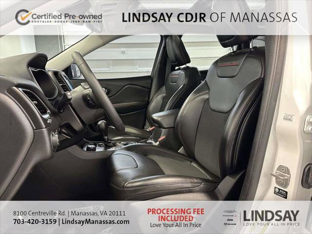 Certified 2022 Jeep Cherokee Trailhawk w/ Sun, Sound & Nav Group image 18